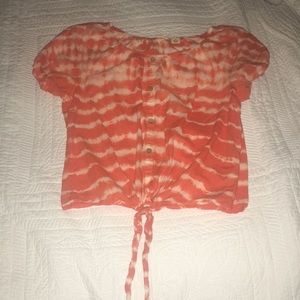 Orange Blouse